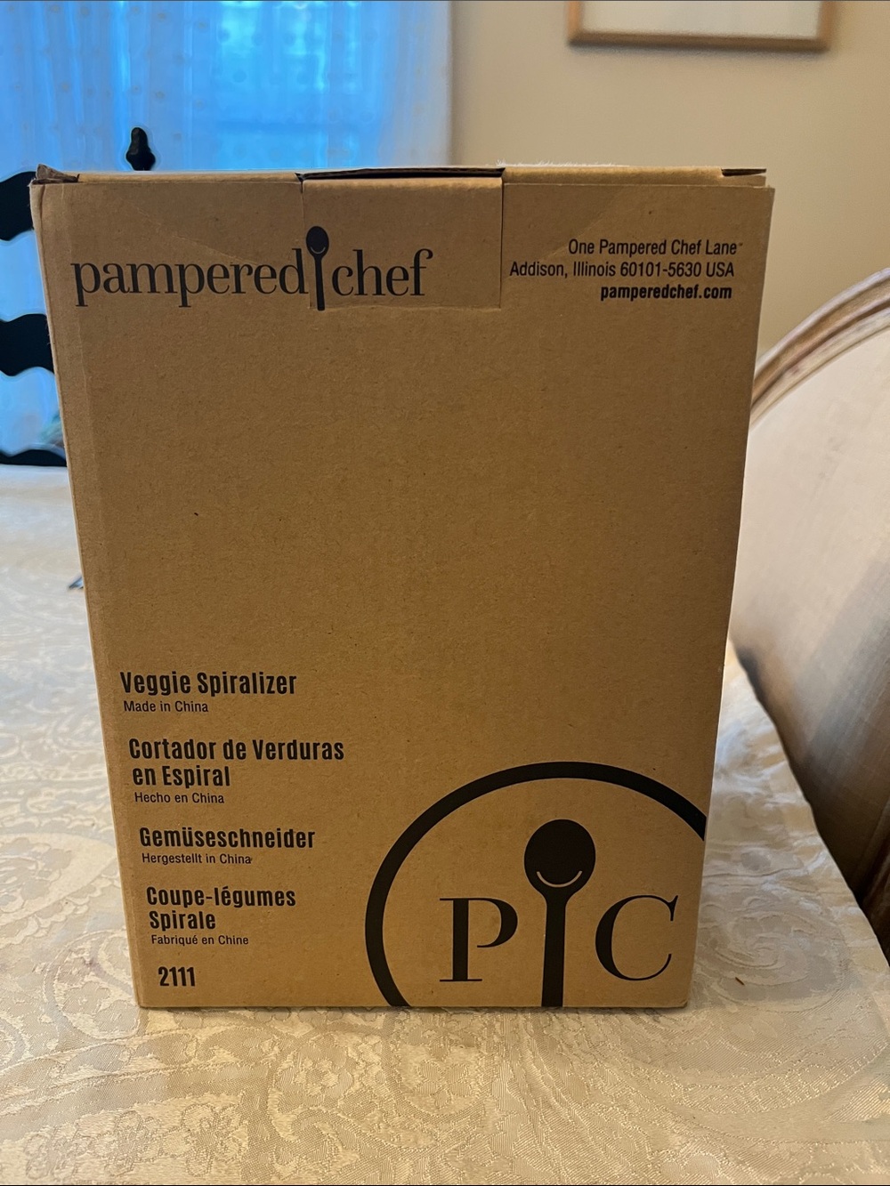 Pampered Chef Veggie Spiralizer in Box New